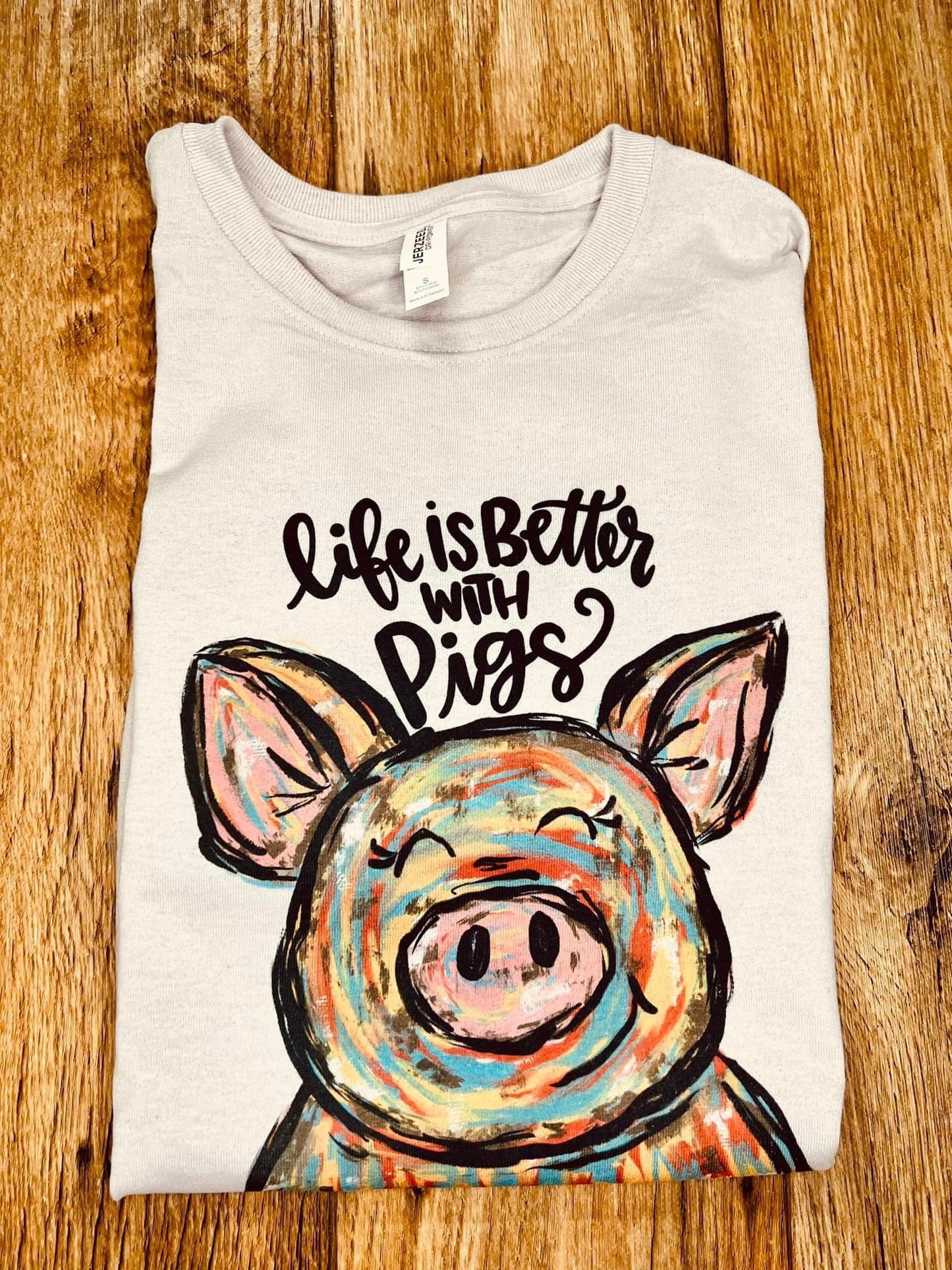 Better With Pigs T-Shirt
