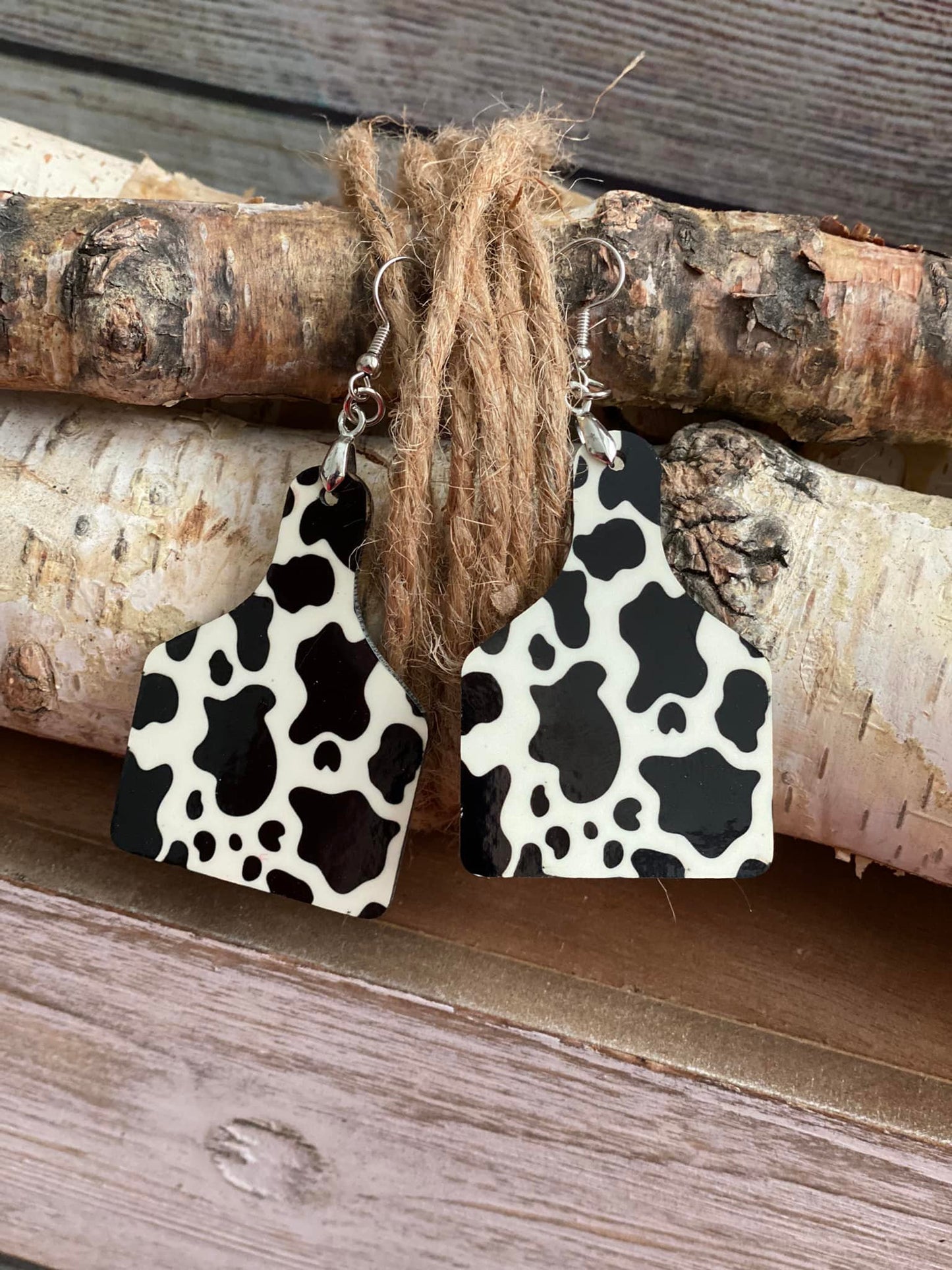 Move Over Cow Earrings