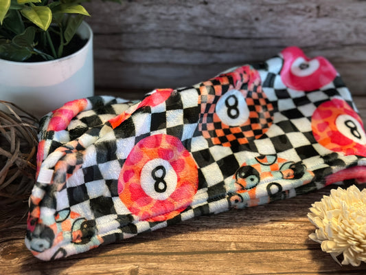 8 Ball Hair Towel