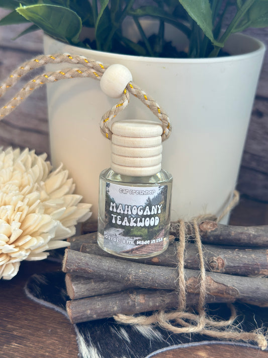 Mahogany Teakwood Car Diffuser