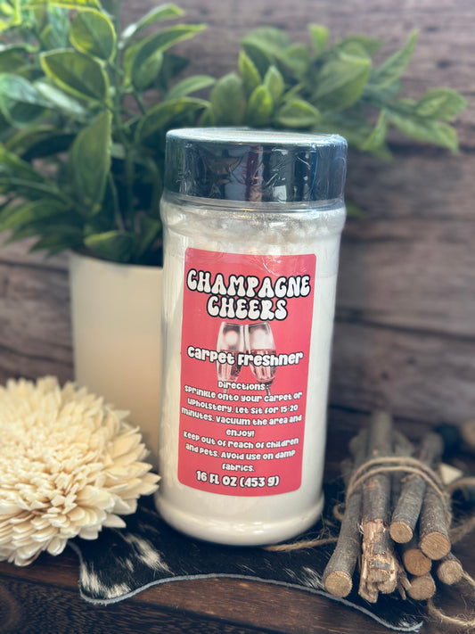 Champagne Cheer Carpet Freshener