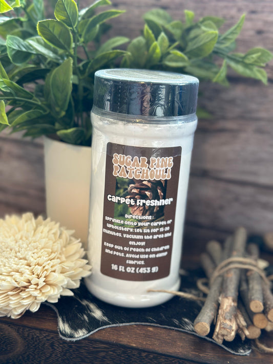 Sugar Pine Patchouli Carpet Freshener