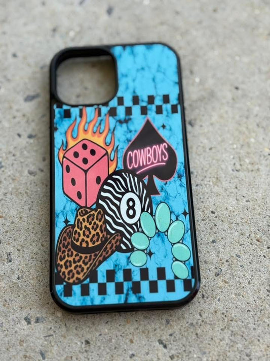 Cheetah Hat Flame Phone Case