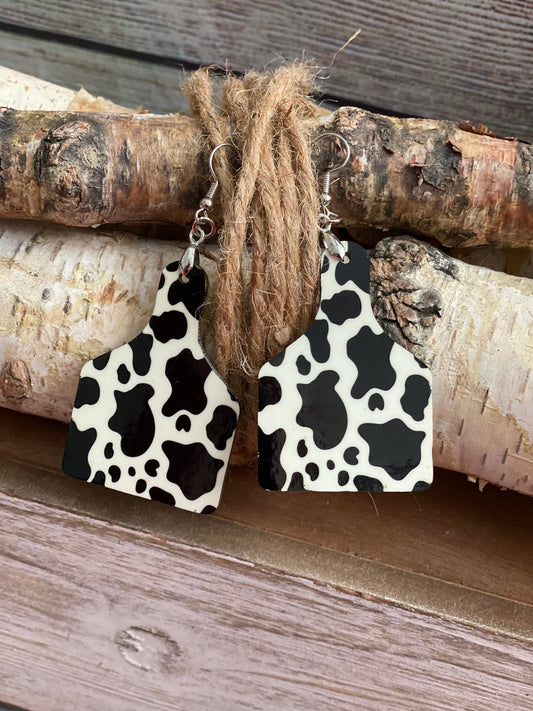 Move Over Cow Earrings