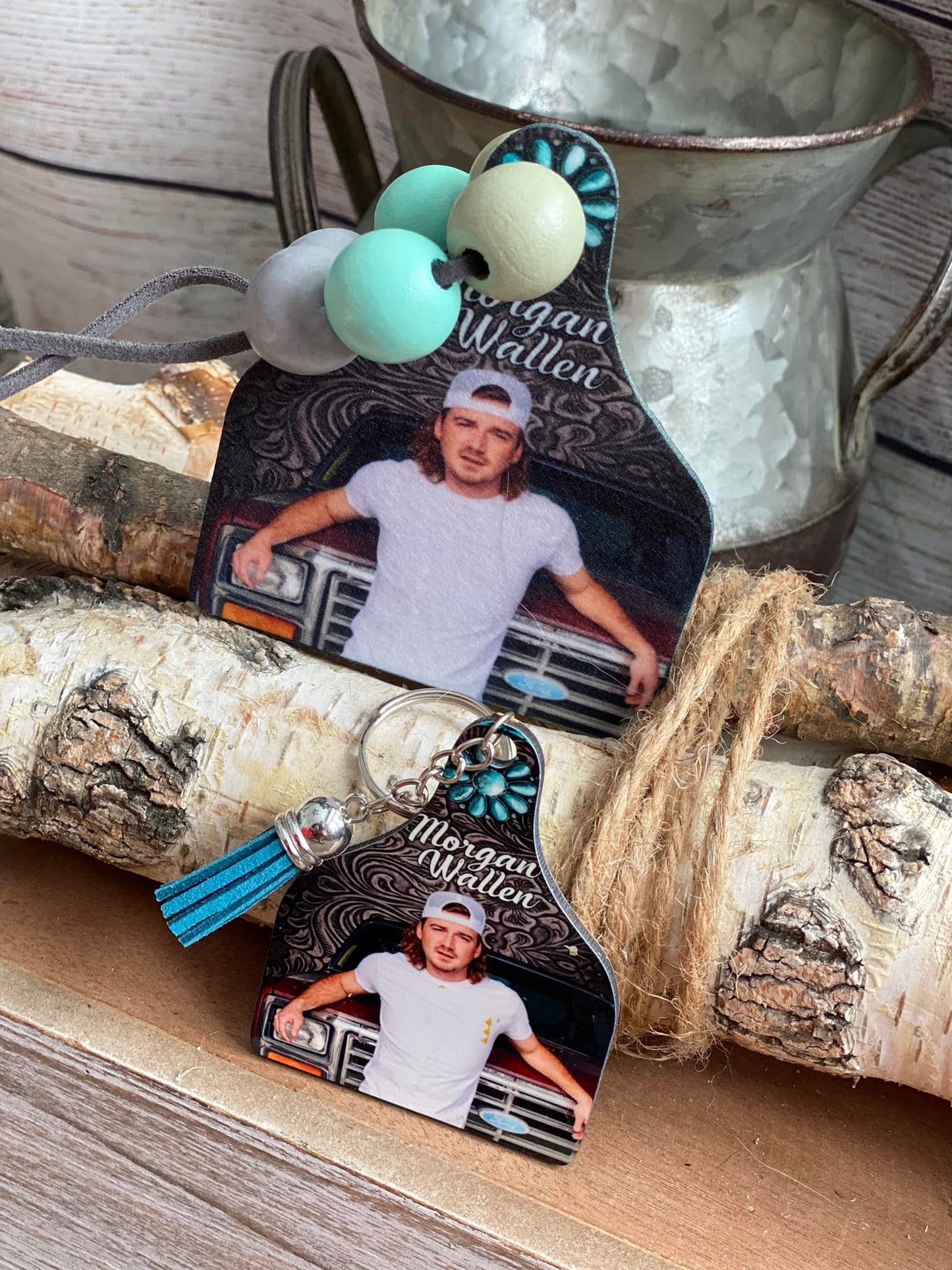 Morgan Wallen Freshie & Key Chain Set