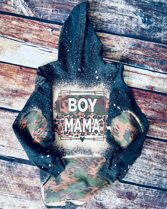 Boy Mama Hooded Sweatshirt