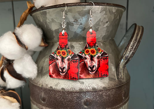 Lucy The Goat Earrings