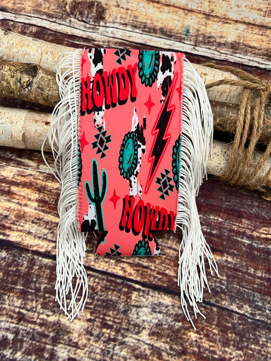 Howdy Tall Slim Can Cooler