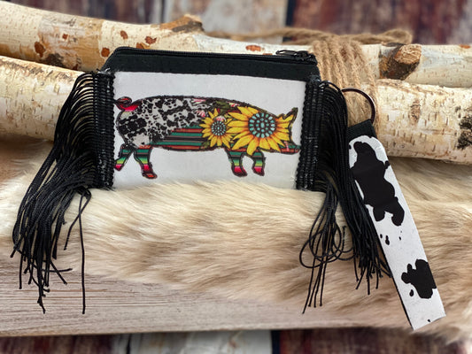 Sunny Cow Pig Coin Purse