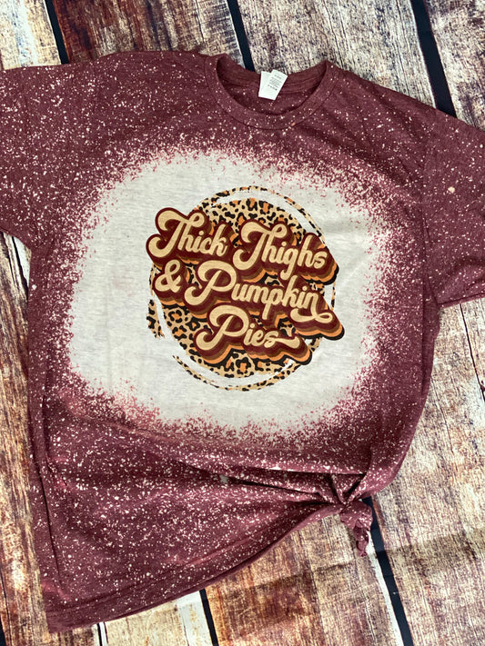 Thick Thighs Pumpkin T-Shirt
