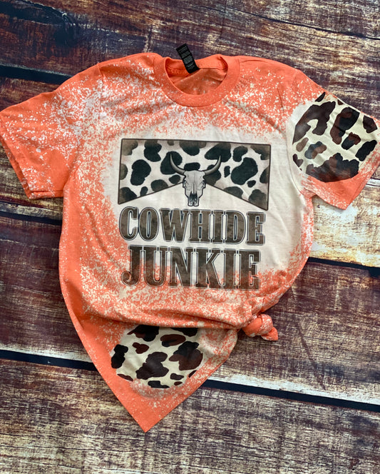 Cowhide Junkie Patch T-Shirt