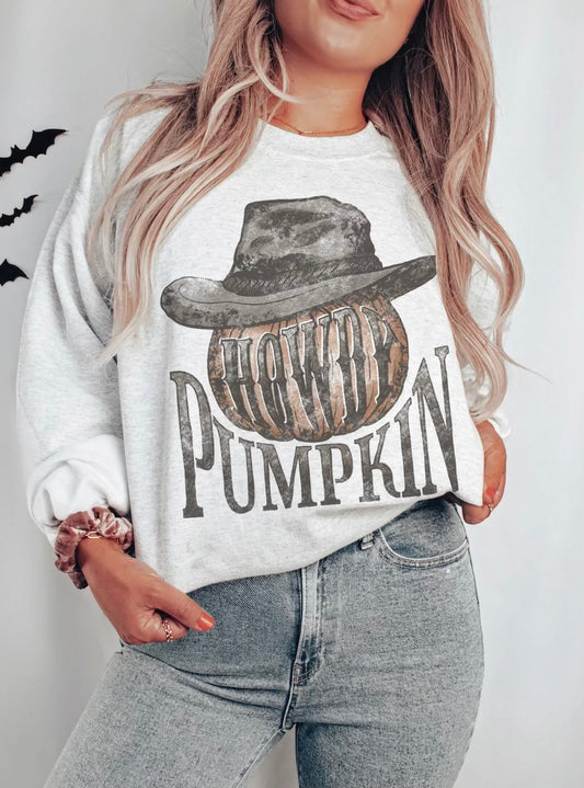 Howdy Pumpkin Crewneck