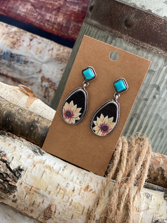 Turquoise Sunny Earring
