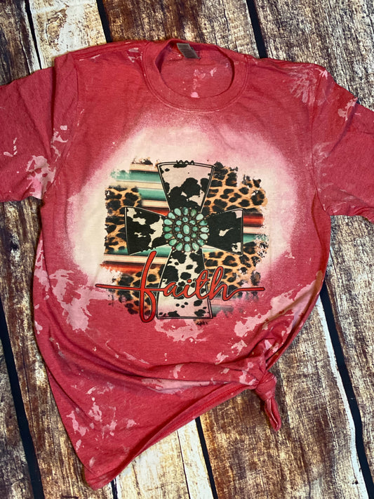 Faith Cow Cross T-Shirt