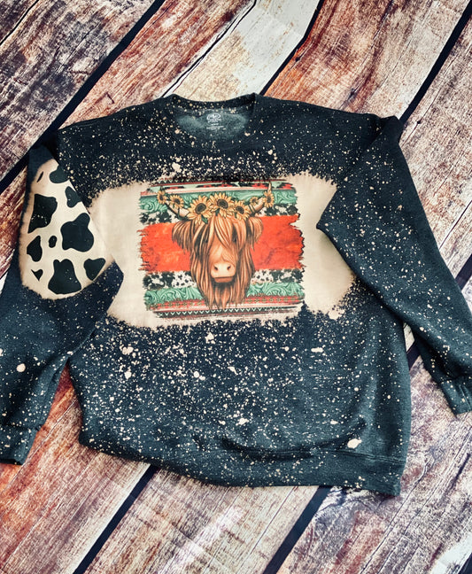 Highland Sunflower Crewneck